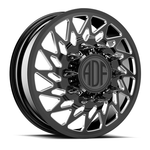 ADF Wheels Chopper Gloss Black/Machined Photo