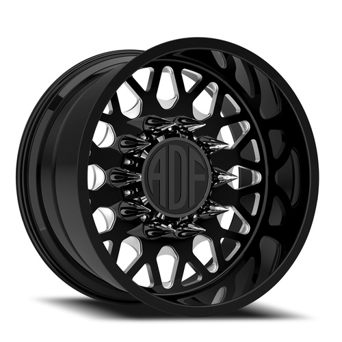 ADF Wheels Hot Shot Gloss Black/Machined Photo