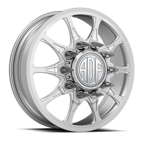 ADF Wheels Oil Man Hyper Silver - Part Number I217HS268227+132 ADF Wheels Oil Man Hyper Silver Photo