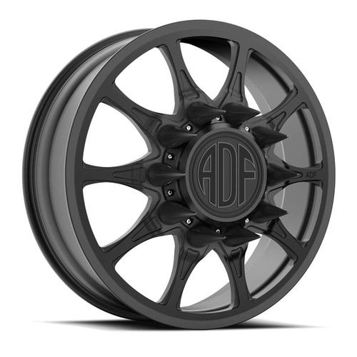 ADF Wheels Oil Man Satin Black Photo