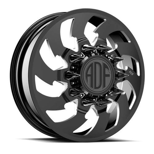 ADF Wheels Reaper Gloss Black/Machined - Part Number I219BM228221+144R ADF Wheels Reaper Gloss Black/Machined Photo