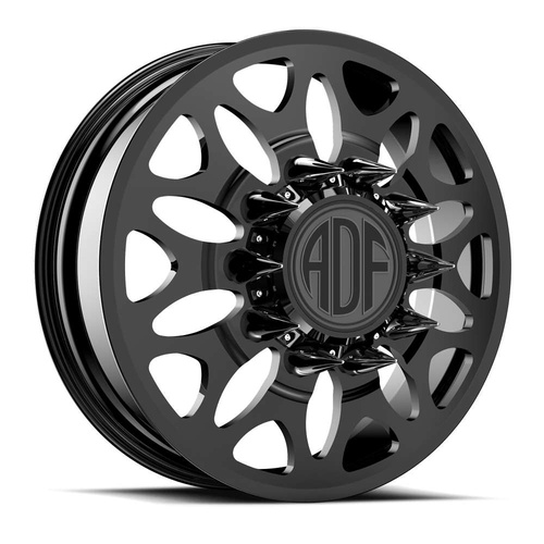 ADF Wheels Zyn Gloss Black - Part Number D225GB288221+132 ADF Wheels Zyn Gloss Black Photo