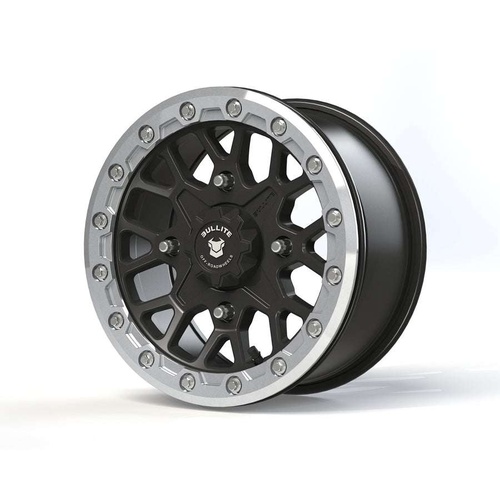 Bullite Bt-05 Satin Black W/ Raw Beadlock - Part Number BT051507041101226 Bullite Bt-05 Satin Black W/ Raw Beadlock Photo