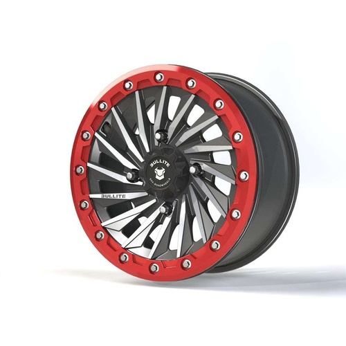 Bullite Bt-08 Gunmetal Gray W/ Bullite Red Beadlock Photo