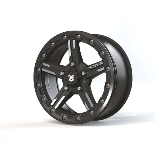 Bullite Bt-09 Satin Black W/ Satin Black Beadlock - Part Number BT091507051141122 Bullite Bt-09 Satin Black W/ Satin Black Beadlock Photo