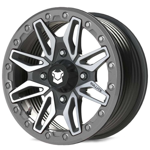 Bullite Pro-02 Satin Black W/ Gunmetal Gray Beadlock Photo