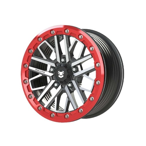 Bullite Pro-04 Satin Black W/ Bullite Red Beadlock Photo