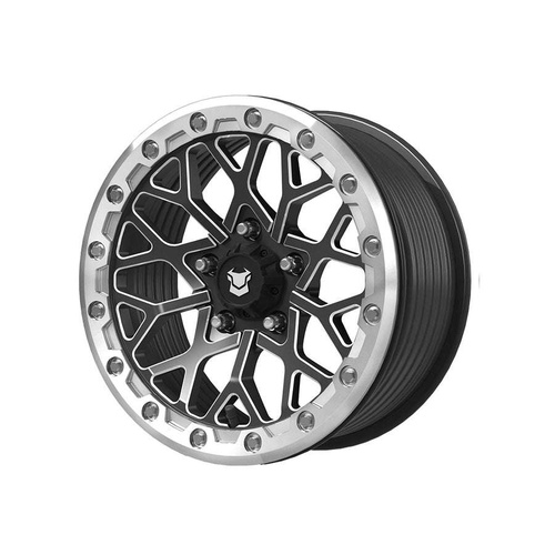 Bullite Pro-05 Satin Black W/ Raw Beadlock - Part Number BS051507051141226 Bullite Pro-05 Satin Black W/ Raw Beadlock Photo