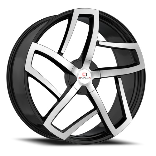 Cavallo CLV-50 Gloss Black Machined Photo