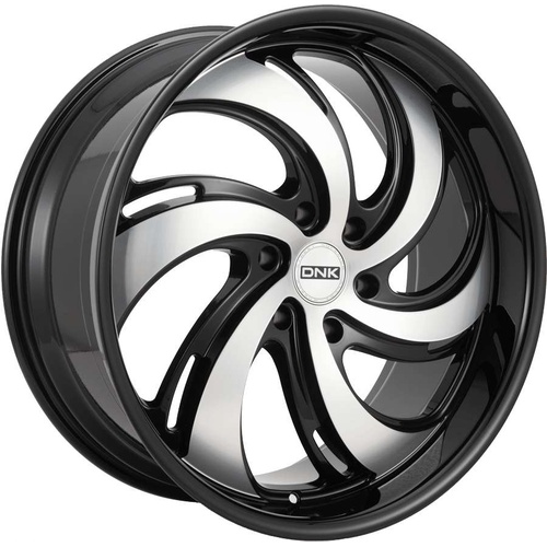 DNK 702 Gloss Black Machined - Part Number 702BMF-241060+25 DNK 702 Gloss Black Machined Photo