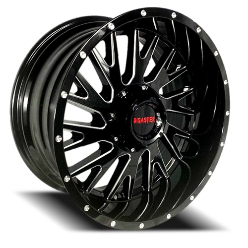 Disaster Off Road D03 Gloss Black W/ Milled Accents Photo