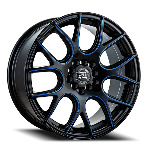 Drag Concepts Dc15 Black W/ Blue Milling Photo