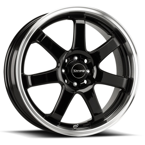 Drag Dr35 Gloss Black W/ Machined Lip Photo