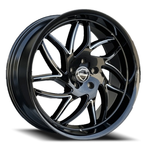 Elegance Magic Gloss Black Machined Photo
