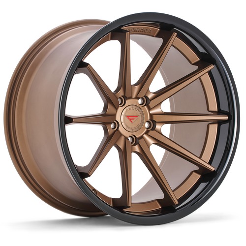 Ferrada FR4 Matte Bronze W Gloss Black Lip Photo