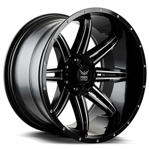 Force Off-Road F32 Black Milled Photo