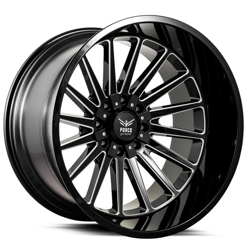 Force Off-Road F40 BLACK MILLED