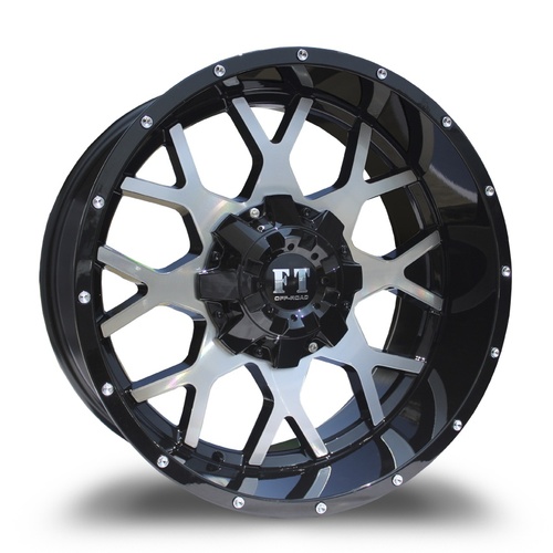 Full Throttle Ft0151 Gloss Black Machined - Part Number 01511791011412712BP Full Throttle Ft0151 Gloss Black Machined Photo