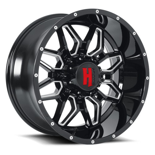 Havok 109 Black Milled W/ Machined Rivets