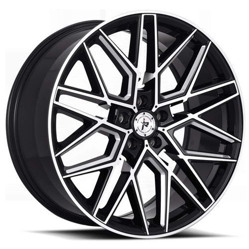 Impact 602 Gloss Black W/ Machined & Milled Face - Part Number 602BMFM-28513+35 Impact 602 Gloss Black W/ Machined & Milled Face Photo