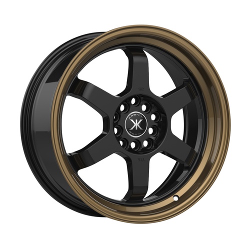 Karma Kr-106 Black Machined W/ Bronze Lip Photo