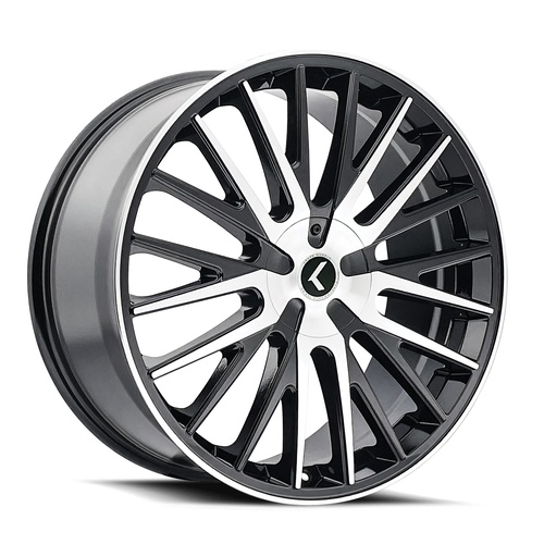 Kraze Kr185 Double Down Gloss Black Machined Photo