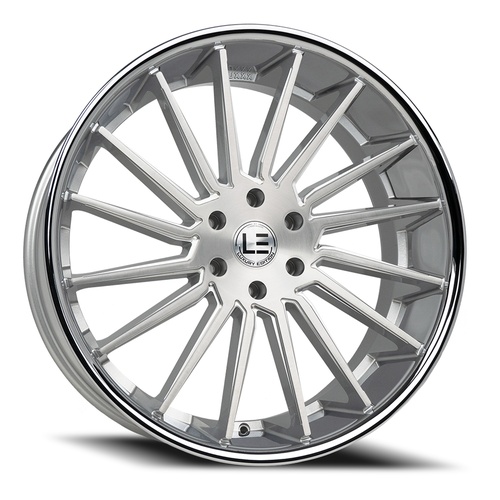 Luxxx LE 9 Brushed Face Milled W/ Stainless Steel Lip - Part Number LUXLE9SSL261051397+20D-R1 Luxxx LE 9 Brushed Face Milled W/ Stainless Steel Lip Photo