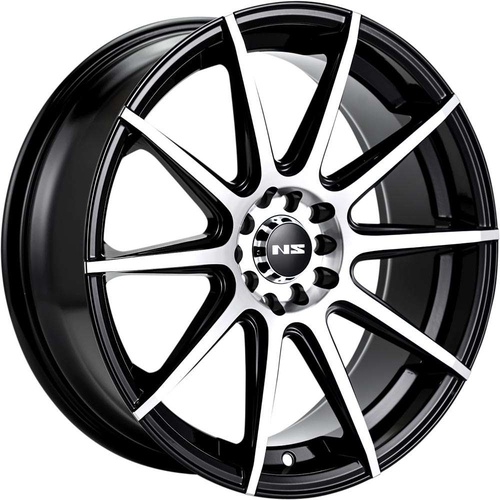 NS Wheels Ns1501 Gloss Black Machined Photo