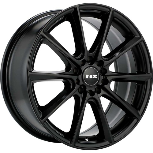 NS Wheels Ns1805 Matte Black - Part Number NS180516702A+38MB NS Wheels Ns1805 Matte Black Photo