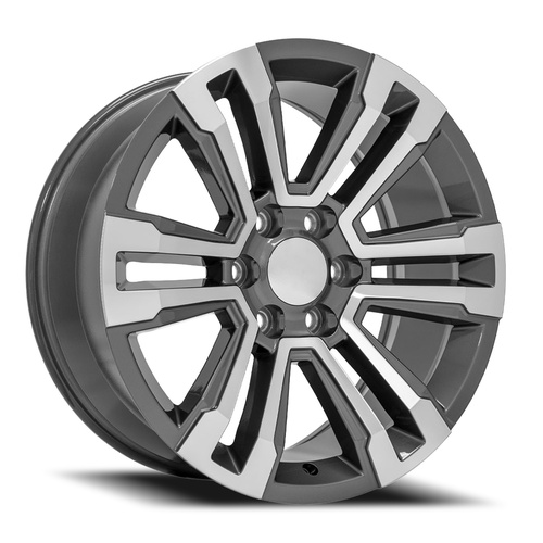 OE Wheels Cv44 Gunmetal Machined Photo