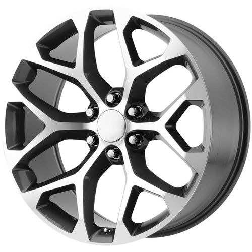 Replica 1 Rp09 Snowflake Gunmetal Machined - Part Number RP-092610G639+24GMM Replica 1 Rp09 Snowflake Gunmetal Machined Photo