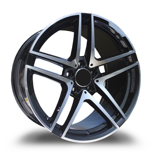 Replica Wheels R8897 Black Machined Photo