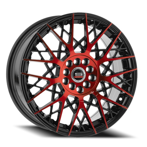 Spec-1 Sp-53 Gloss Black & Red Machined Photo