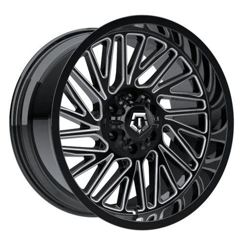 TIS Offroad 553BM Gloss Black W/ Milled Accents Photo