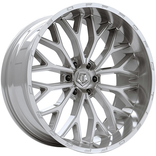 TIS Offroad 565BSM Brushed Silver With Milled Accents Photo