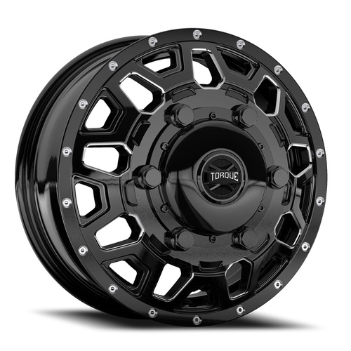 Torque Wheels Tw514C Rush Dually Satin Black Photo