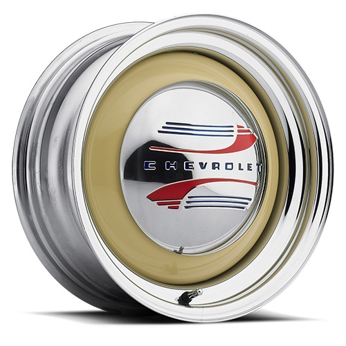 US Wheel Solid Raw And Chrome Photo