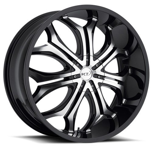 Vct Godfather V61 Black Machined - Part Number V61-2295105115120+15BM Vct Godfather V61 Black Machined Photo