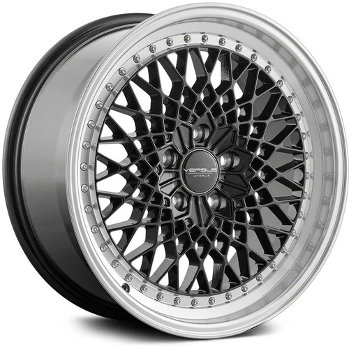 Versus Vs626 Black With Machined Lip - Part Number VS62618855112+35B/ML Versus Vs626 Black With Machined Lip Photo