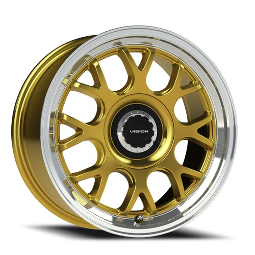 Vision Alpine 478 Gold With Machined Lip