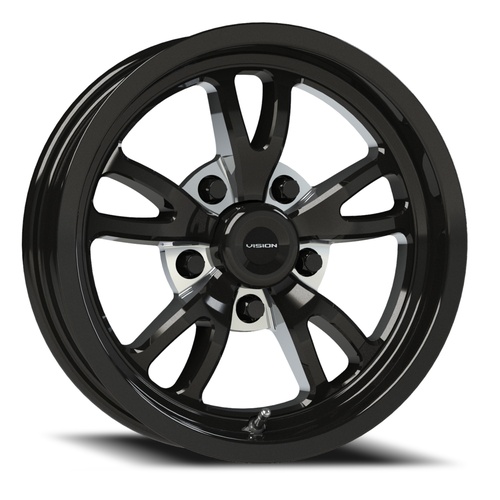 Vision Offroad Patriot 149 Gloss Black Milled Spoke Photo