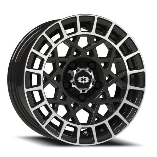 Vision Offroad Savage 349 Gloss Black With Machined Lip Photo