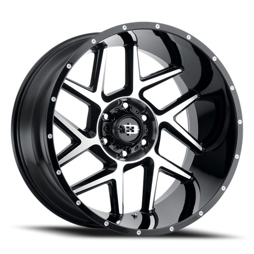 Vision Silver 360 Black W/ Machined Face Photo