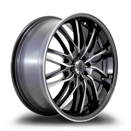 White Diamond W3114 Black Machined Photo