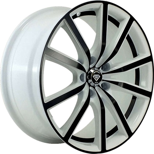 White Diamond W5363 White W/ Black Face Photo