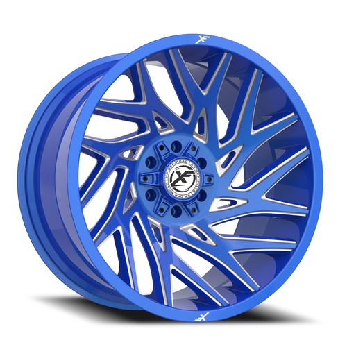 XF Offroad Xf-229 Anodized Blue & Milled Photo