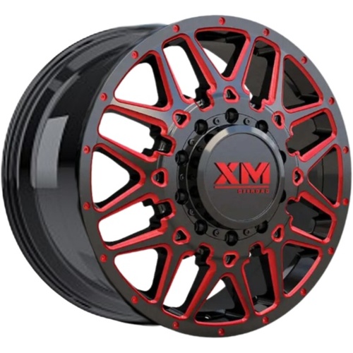 Xtreme Mudder Xm-900 Black W/ Red Milling Photo