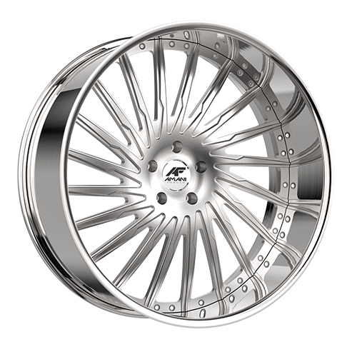 Amani Street Cultura Brushed With Chrome Lip - Part Number CUL2210539L16R20BCX Amani Street Cultura Brushed With Chrome Lip Photo