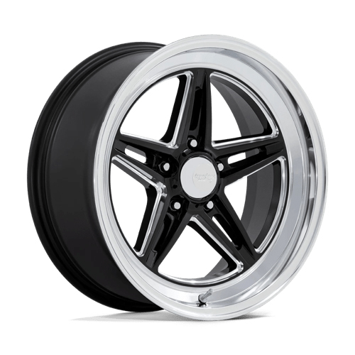 American Racing Groove VN514 Gloss Black Milled W/ Diamond Cut Lip - Part Number VN514BE20103406 American Racing Groove VN514 Gloss Black Milled W/ Diamond Cut Lip Photo