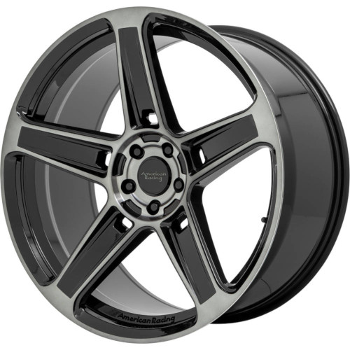 American Racing Hellion AR936 Gloss Black W/ Gray Tint - Part Number AR93622515325 American Racing Hellion AR936 Gloss Black W/ Gray Tint Photo